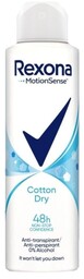 REXONA Cotton Dry Antyperspirant damski w sprayu, 150