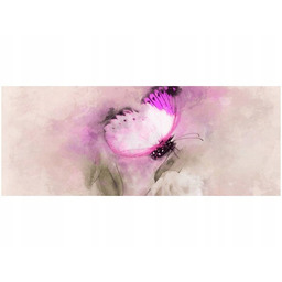 Obraz Rose Butterfly motyl pastelowy księżniczka