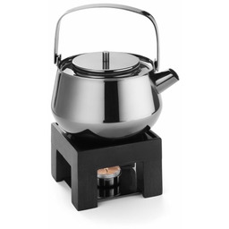 Philippi YOKO Stalowy Dzbanek do Herbaty z Podgrzewaczem