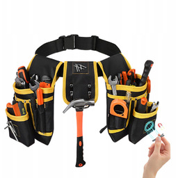 Pas Monterski Narzędziowy Dekarski Wielofunkcyjny Budowlany Na Narzędzia