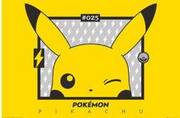 Plakat Pokémon - Pikachu