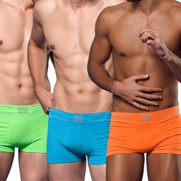 Luigi Di Focenza 3 PACK Męskie bokserki oddychające