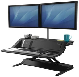 Stanowisko do pracy sit-stand FELLOWES LOTUS DX białe