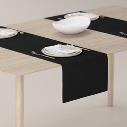 Bieżnik prostokątny, czarny, 40 x 130 cm, Spotless