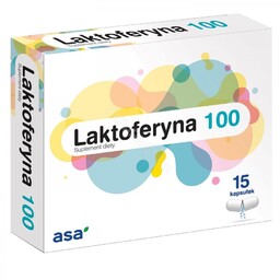 Laktoferyna 100, 15 kapsułek
