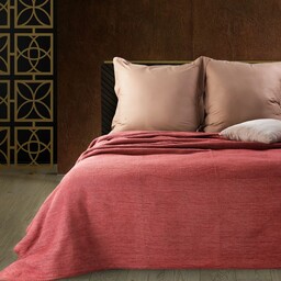 Terra Collection Narzuta dekoracyjna 220x240 Morocco czerwona krata