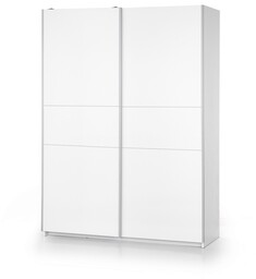 Szafa przesuwna biała połysk 153 x 210 cm