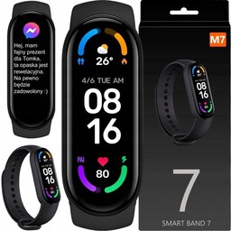 Krokomierz Smart-Trend SMARTBAND-M7/ KP- WHITE wielokolorowy