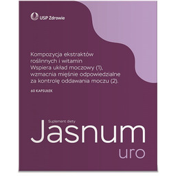 Jasnum Uro, 60 kapsułek
