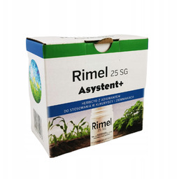 Rimel 25SG 60g+asystent 100ml/ha chwasty kukurydza ziemniak