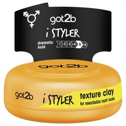 Schwarzkopf Got2b i Styler Matująca Glinka modelująca