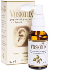 Voskolix, Preparat w spray''u do higieny uszu