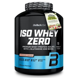 BIOTECH Odżywka białkowa Iso Whey Zero Truskawkowy (1816