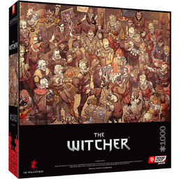 Puzzle, Good Loot, Gaming Puzzle, The Witcher (Wiedźmin)