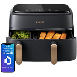 PHILIPS Air Fryer Frytkownica beztłuszczowa Ovi Dual Basket