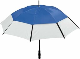 eBuyGB Duży ręczny dwukolorowy parasol golfowy, 101 cm,