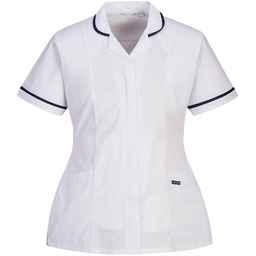 LW17 - Klasyczna tunika ze stretchem - biały