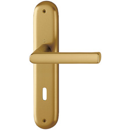 Hamburg - Komplet klamek na długim szyldzie, kolor