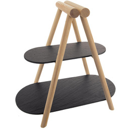 Orion Łupkowo - drewniana etażerka 2 poziomy