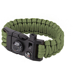 Bransoletka surwiwalowa 9'' - Zielony - 101 Inc.