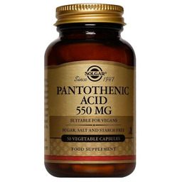 Solgar Kwas Pantotenowy 550 mg 100 kapsułek