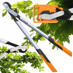 Sekator Fiskars Dwuręczny Nożycowy Grube Gałęzie Mocny Ostry