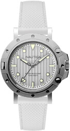 Zegarek NAUTICA NAD12548G. Kwarcowy, Kolor biały. Unisex.