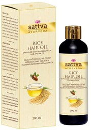 SATTVA Hair Oil olejek ryżowy do włosów Rice