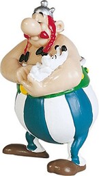 Figur Obelix mit Idefix