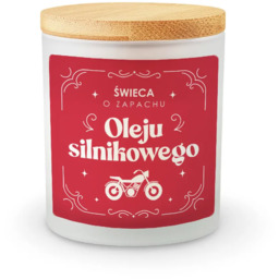 Świeca o zapachu oleju silnikowego - świeczka zapachowa