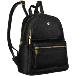 Miejski Wygodny plecak ze złotymi zamkami Rovicky