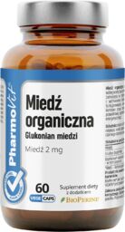 PharmoVit Miedź organiczna, 60 kapsułek