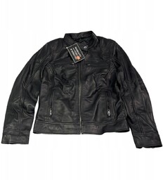 Skórzana kurtka damska ramoneska Real Leather S