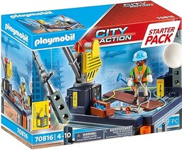 PLAYMOBIL City Action 70816 Starter Pack Plac budowy