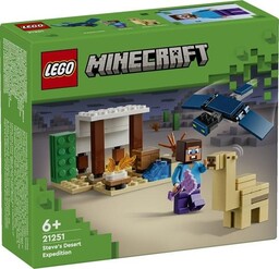 LEGO MINECRAFT 21251 PUSTYNNA WYPRAWA STEVE''A