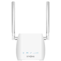 Strong 300 Mini Biały Router bezprzewodowy z 4G