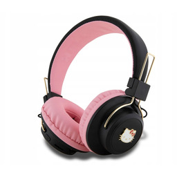 Słuchawki nauszne Hello Kitty HKBH9KHLMP Czarno-różowy