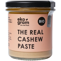 BIO PASTA MASŁO ORZECHOWE Z ORZECHÓW NERKOWCA CERTYFIKAT