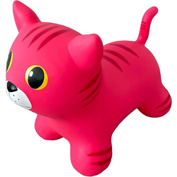 GERARDO''S Toys Jumpy Pink Cat Space Hopper