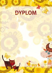 Dyplom FARMA opk 25 szt A4 170g/m2 dyplomy