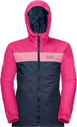 Jack Wolfskin Unisex dziecięca kurtka z czterema jeziorami