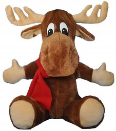 Maskotka Renifer Łoś Luk 55cm