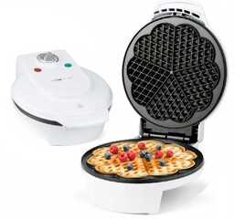 Gofrownica 1200W Serca Chrupiące Puszyste Gofry Duża 5