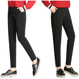 Spodnie Leginsy Ocieplane Damskie 17197 XXL czarne