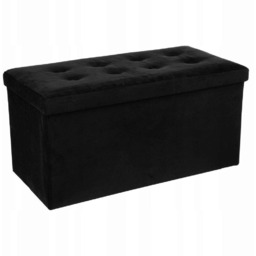 Duża Pufa Ze Schowkiem Puf 2-OSOBOWY Skrzynia 2W1