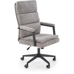 Fotel biurowy obrotowy adriano popielaty halmar