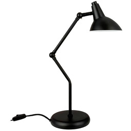 Lampa Stołowe Dyberg Larsen, Vela, czarny, salon, metal,