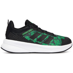 Sneakersy adidas Minecraft Fortarun 4.0 JR1932 Czarny
