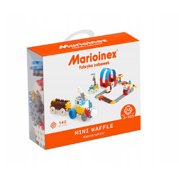 KLOCKI MINI WAFLE KONSTRUKTOR CHŁOPIEC 140 EL.