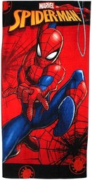 Ręcznik Spiderman, miękki i chłonny materiał, wzór Spiderman,